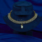 Antique Pearl Tear Fringe Choker