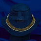 Layered Pearl Bead Antique Collar