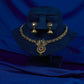 Antique Kundan Flower Pearl Choker Set