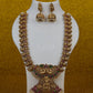 Antique Lakshmi Crest Sculpted Temple Haram