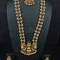 Antique Lakshmi Temple Long Haram Set