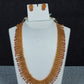 Antique Gold Leaf Fringe Long Haram