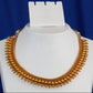 Antique Gold Ball Fringe Collar
