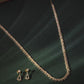 Golden Glimmer Diamond Crush Haram Set
