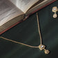 Kundan Clover Diamond Crush Necklace Set