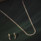 Royal Floral Medallion Diamond Crush Haram Set