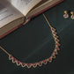 Ruby Heartline Diamond Crush Necklace Set