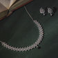 Crystal Box Floral Diamond Crush Necklace Set