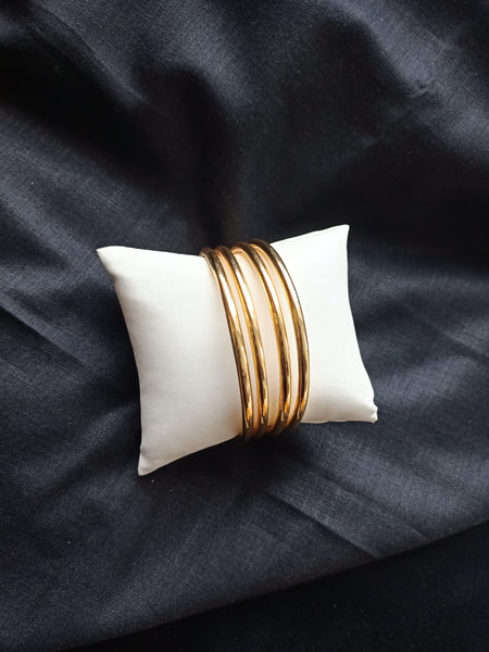 1Gm Gold Design Plain Bangle