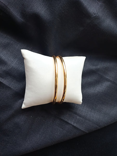 1Gm Gold Design Plain Bangle