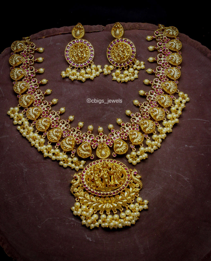 'Ram Leela' Neckalce with precious Ruby stones