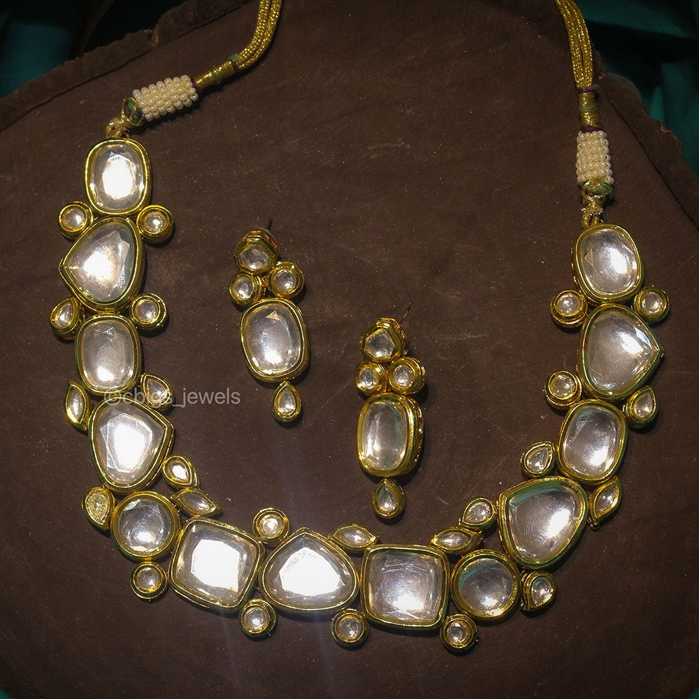 Handcrafted Designer Kundan Necklace