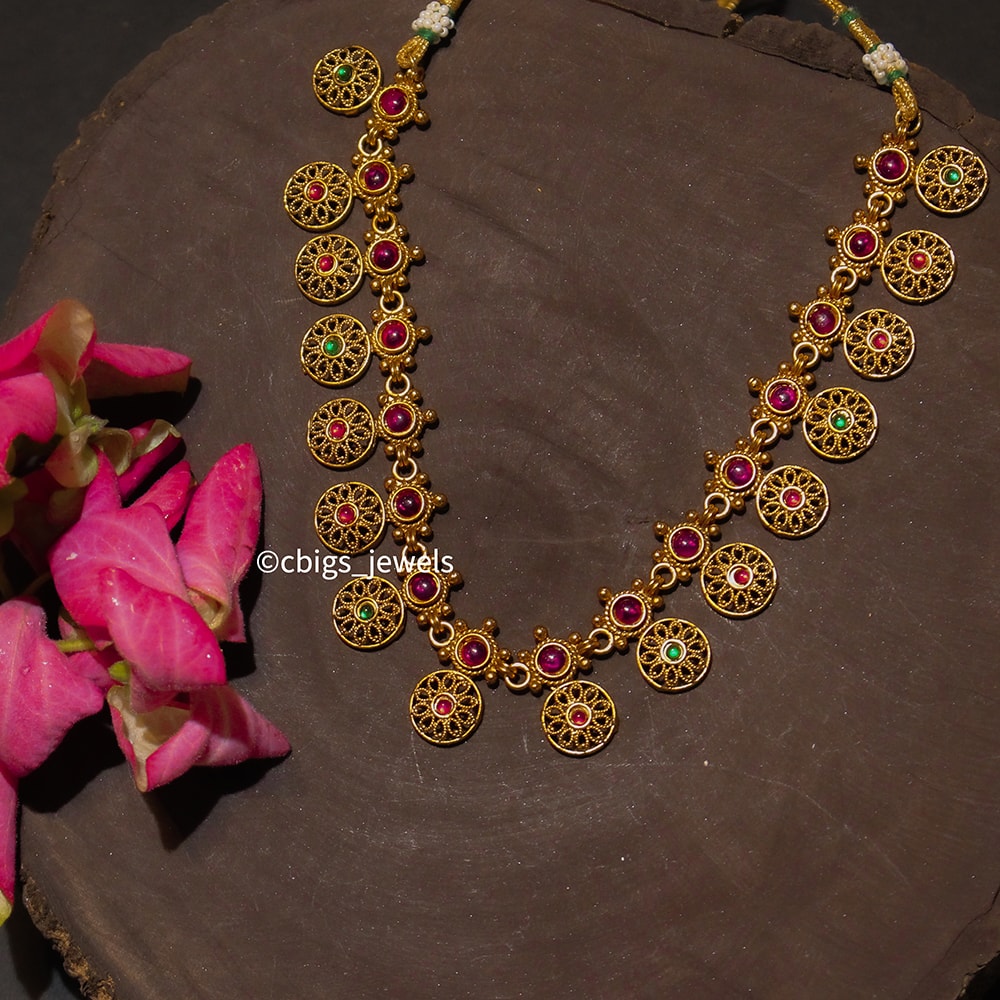 Charming Multicolor Antique NecklacE