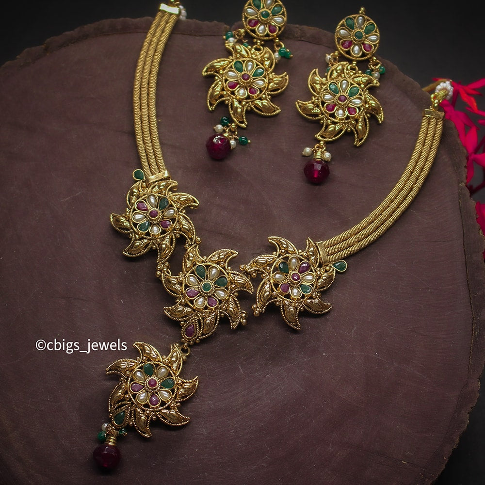 Antique Multicolored Necklace